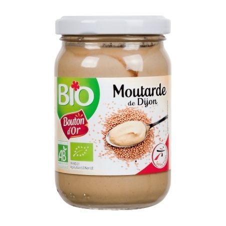 Bouton Dor Bo Moutarde De Dijon Bio 200G