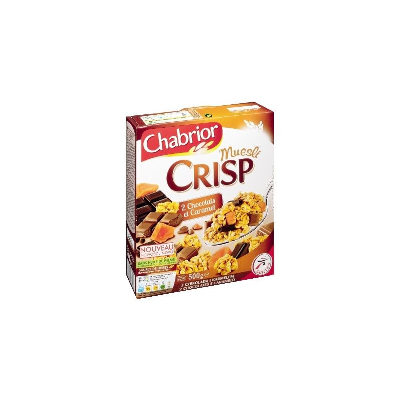 Chabrior Chb Muesli Crisp2Choc/Cara.500