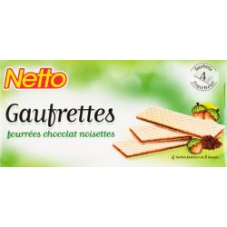 Netto Gaufre.Choco/ Nois.160G