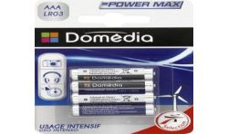 Domedia Dom.Pile.Alca.Powermax.Lr03X4