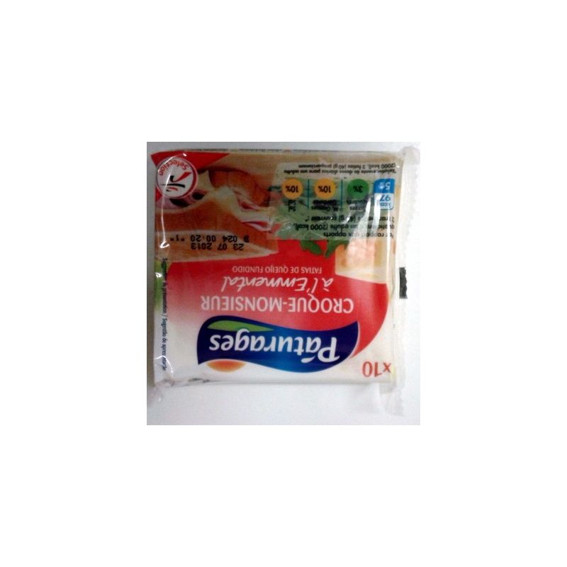 Paturages Pat Tranches Croqmonsieur 200G