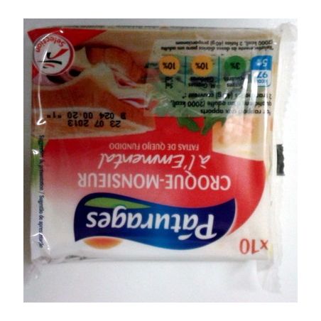 Paturages Pat Tranches Croqmonsieur 200G