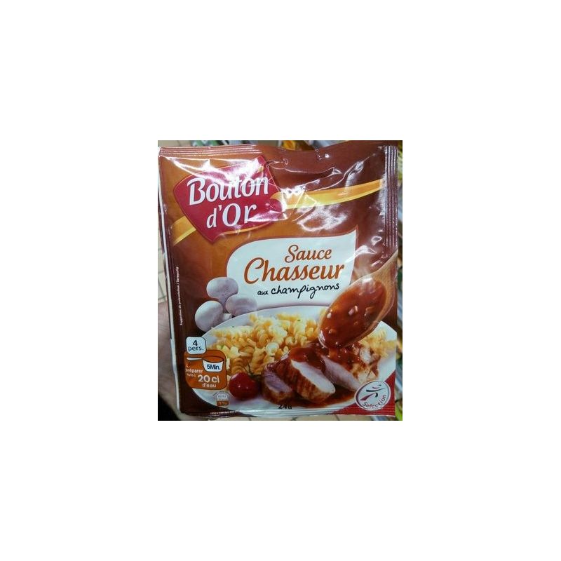 Bouton Or B.Or Sauce Chasseur Deshy 24G
