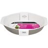 Domedia Dom Plat Ovale 34X21Cm Gris