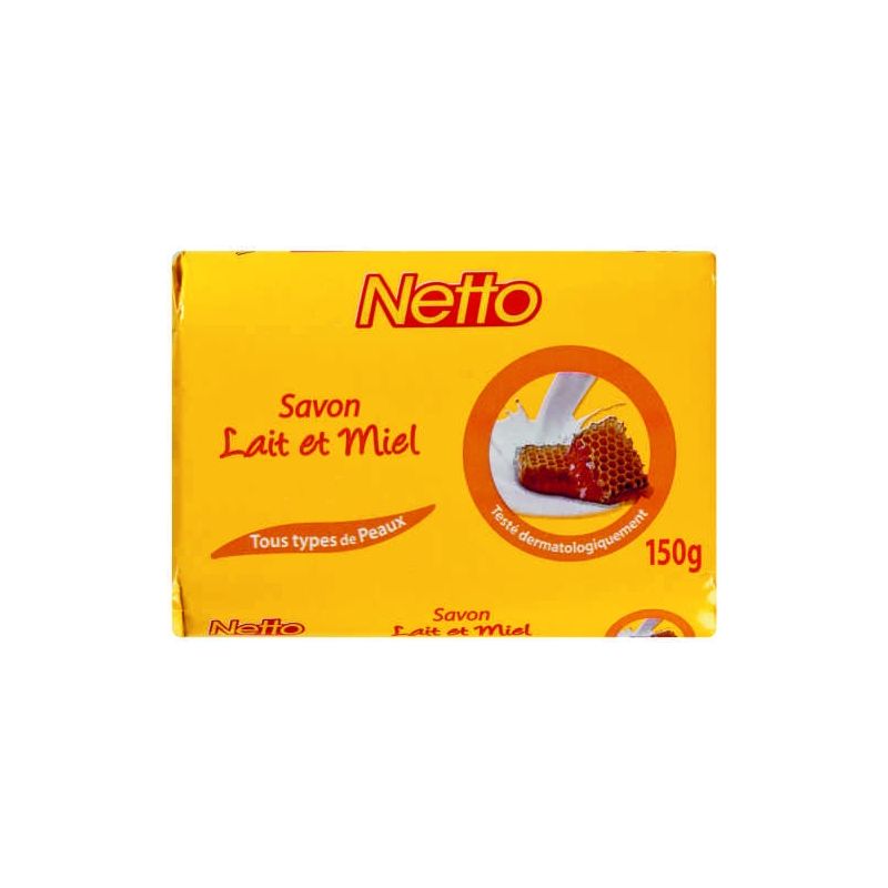 Netto Savon Miel Et Lait 150G