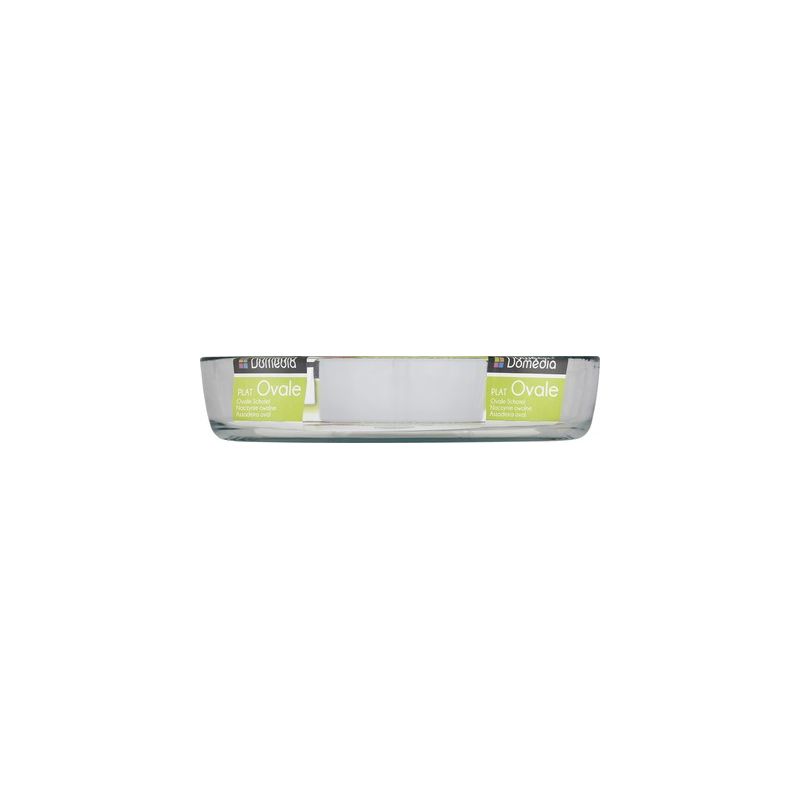 Domedia Dom Plat Ovale Verre 30X21