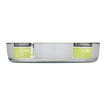 Domedia Dom Plat Ovale Verre 30X21