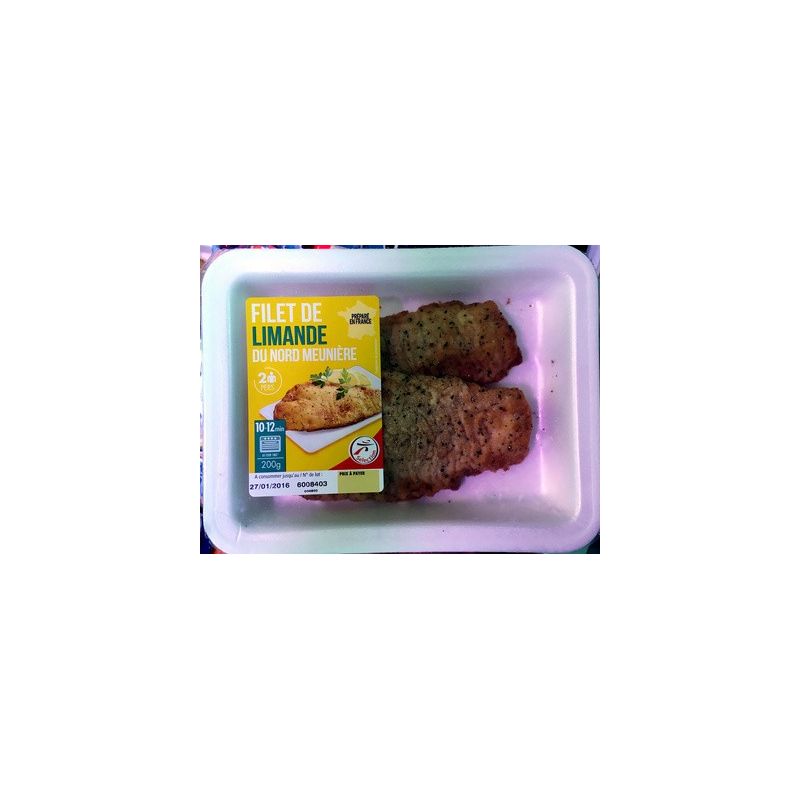Selection Intermarche Filet Limande Meun Pnm 200G