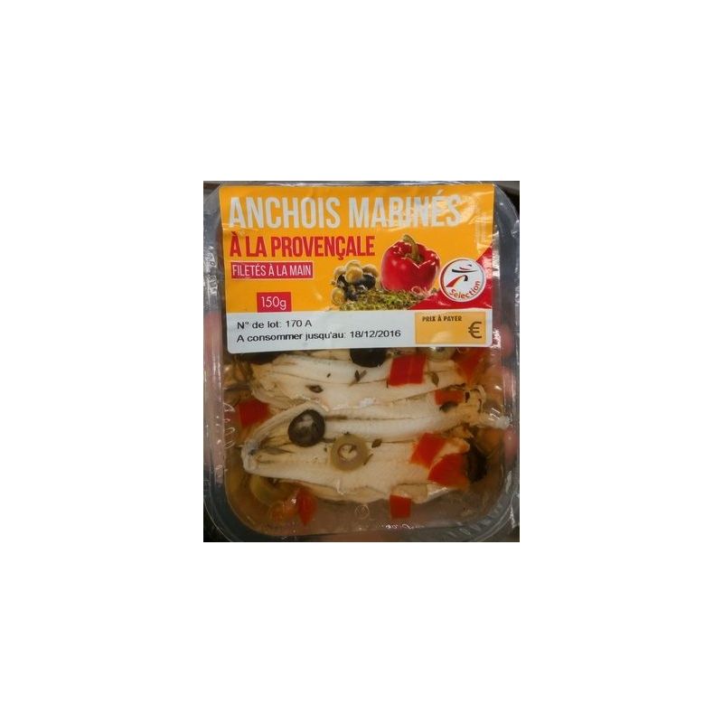 Selection Intermarche Anchois Provencale 150Gr