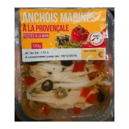 Selection Intermarche Anchois Provencale 150Gr