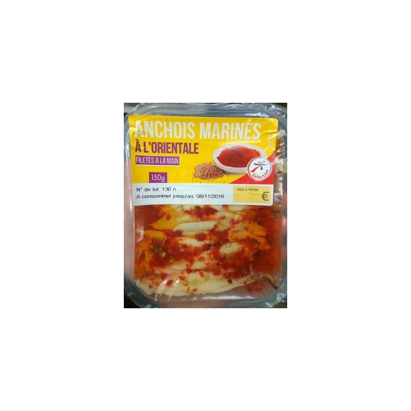 Selection Intermarche Anchois Oriental 150Gr