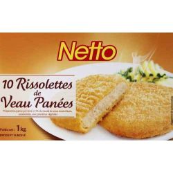 Netto Rissolette Veau X10 1K