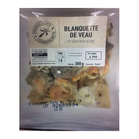 Selection Fe Sel Blanquet Veau/Riz 300G