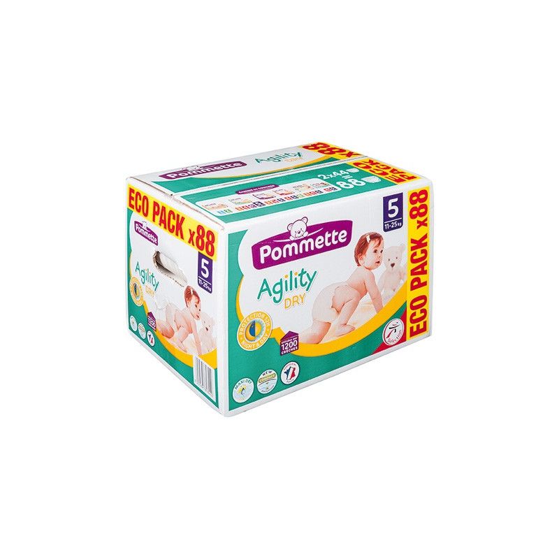 Pommette Couches Agility 11/25Kg X88