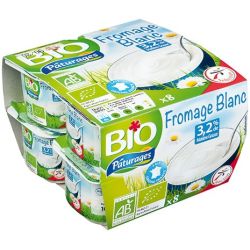 Paturages Pat.Frge Blc Bio 3.2%Mg 8X100G