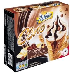 Adelie Cone 2 Chocolat X6 390G