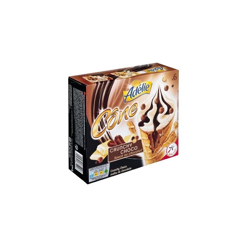 Adelie Cone 2 Chocolat X6 390G