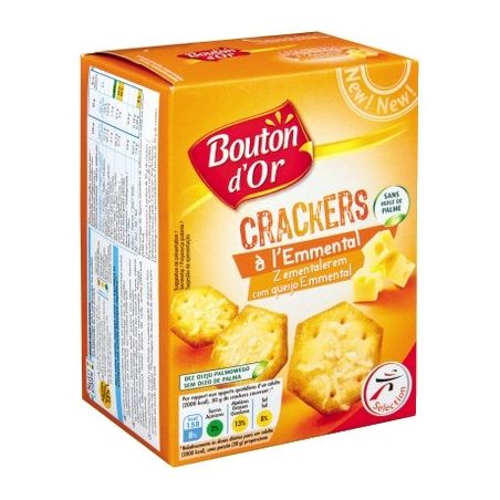 Bouton Or Bo Crackers Gout Emmental 105G