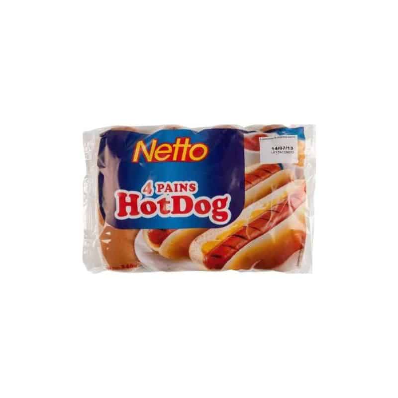 Netto Hot Dog X4 240G