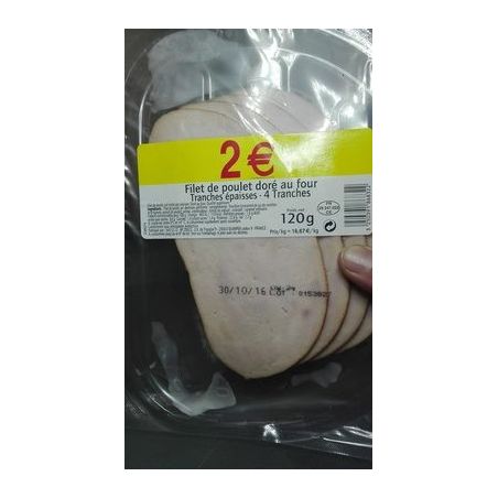 Fr.Emballe Fe Flt Poulet 4Tr Px Rond 120G