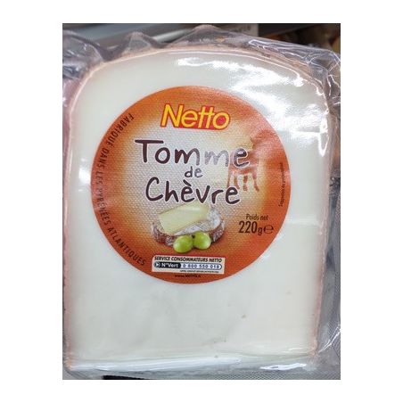 Netto Tomme De Chevre 220G