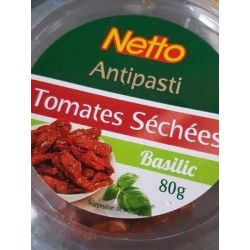 Netto Tomate Seche Basilic 80G