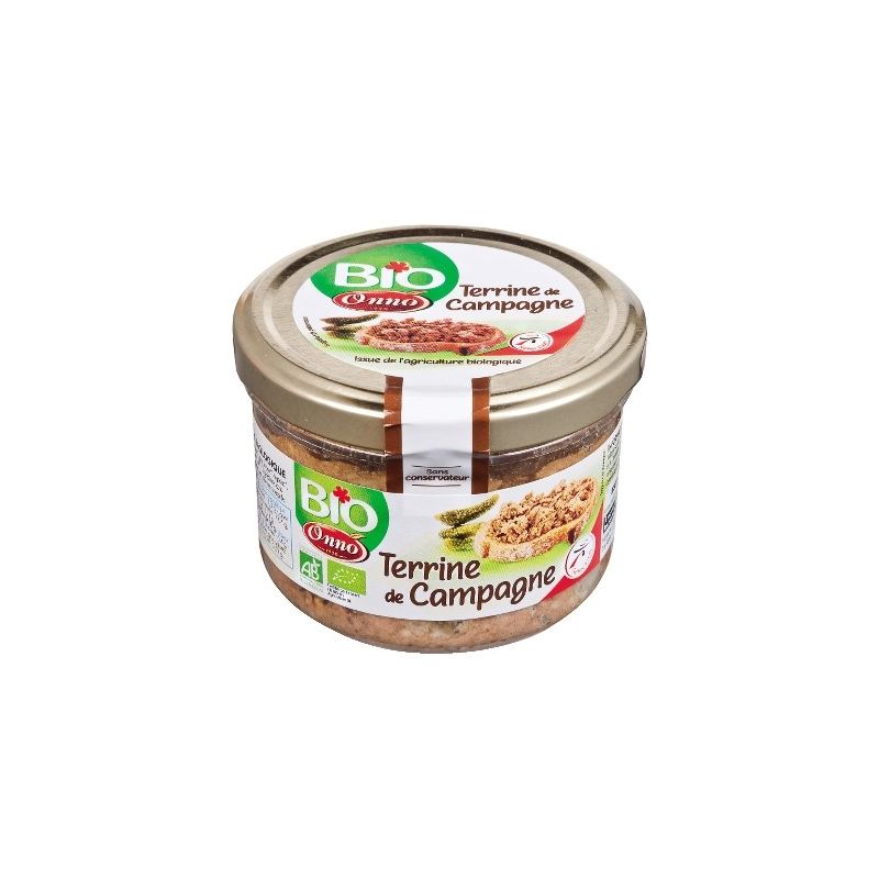 M.Ranou Ranou Terrine Campagne Bio180G