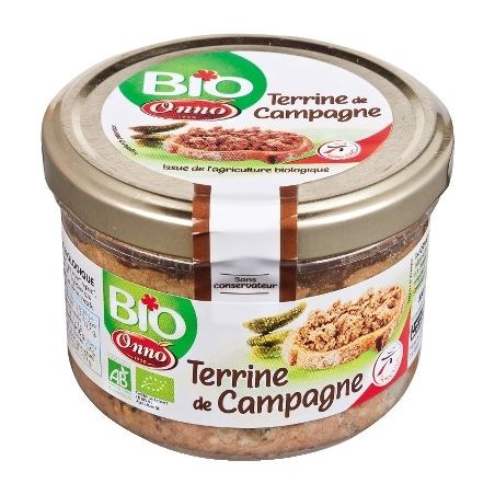 M.Ranou Ranou Terrine Campagne Bio180G