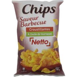 Netto Chips Barbecue 150G
