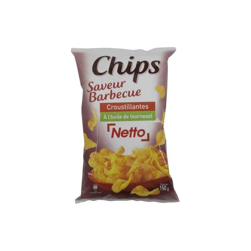 Netto Chips Barbecue 150G
