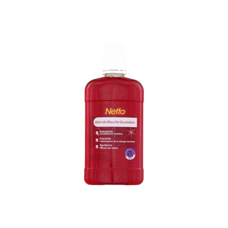 Netto Eau Dentaire Rouge 500Ml