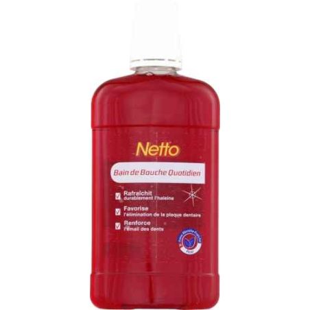 Netto Eau Dentaire Rouge 500Ml