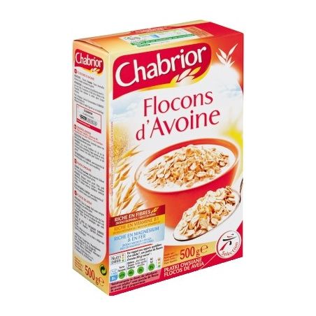Chabrior Chab Flocon Avoine.Comp.500G