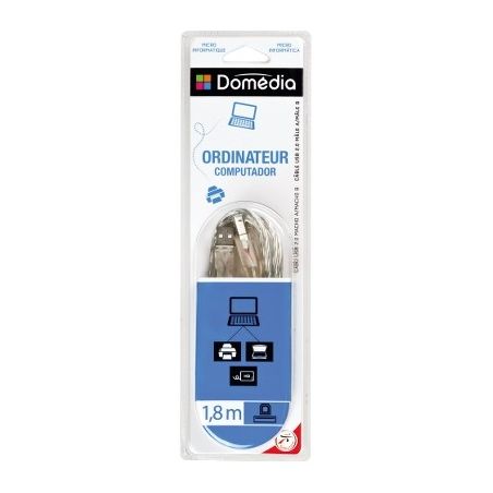 Domedia Cable Usb 2.0 Ab M/M