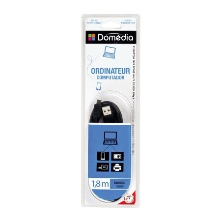Domedia Cable Usb2.0 A/Miniusb