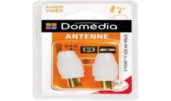 Domedia 2Fiches Tv Male 9.52Mm