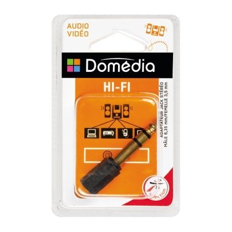 Domedia Dom Adap Jack6.35Mm M/F 3.5Mm