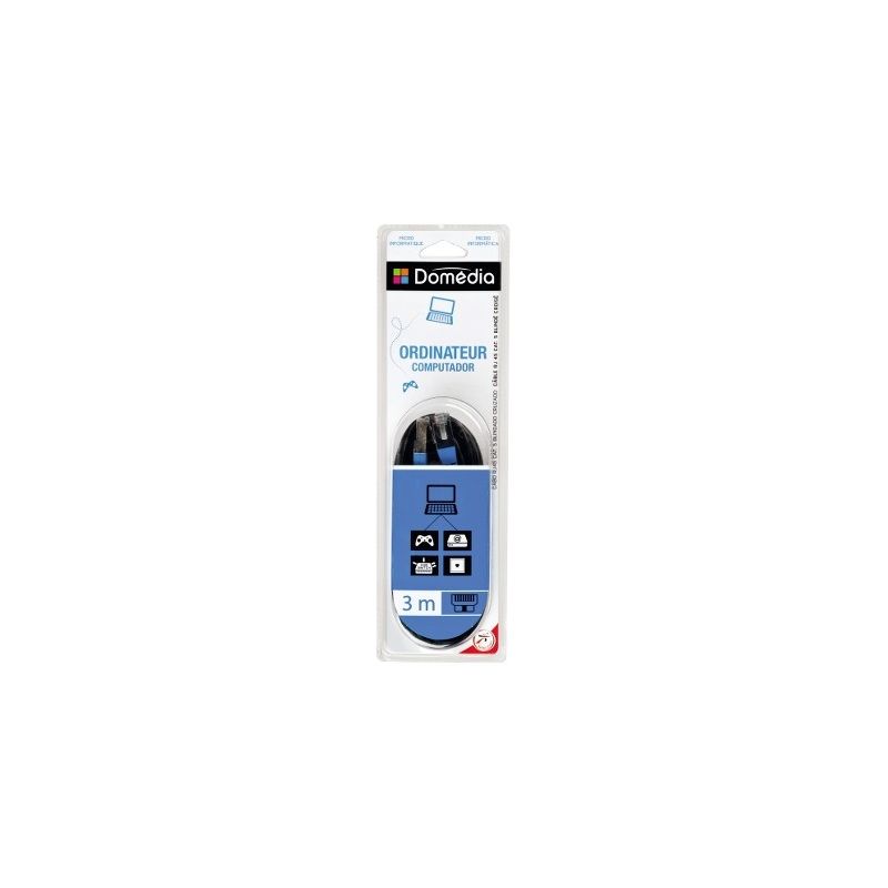 Domedia Dom Cable Rj45 Cat.5 Blinde 3M