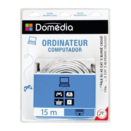 Domedia Dom Cable Rj45 Cat5 Blinde 15M