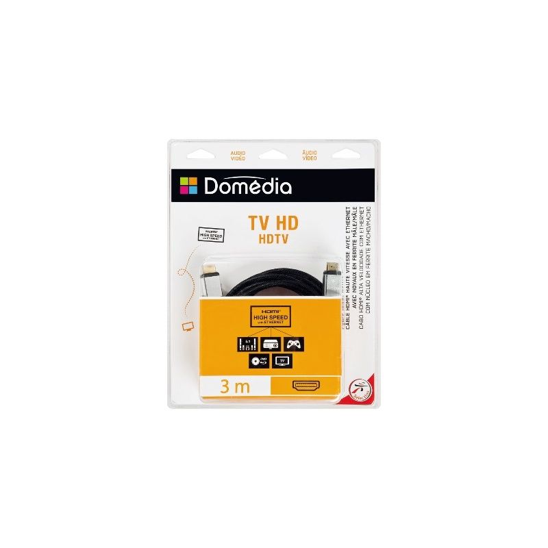 Domedia Dom Cable Hdmi M/M Nylon 3M