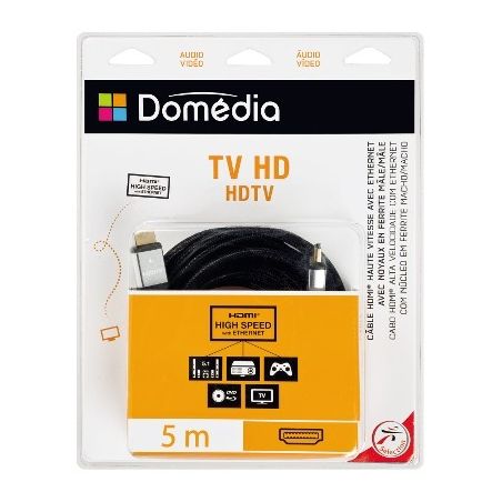 Domedia Dom Cable Hdmi M/M Nylon 5M