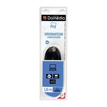 Domedia Dom Cable Usb 3 Ab M/M 1.8M