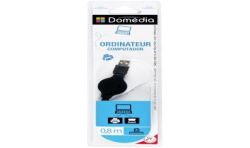 Domedia Cable Usb 2.0 M/M 0.8M