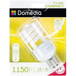 Domedia Dom Amp Fluo Spirale 20W E27