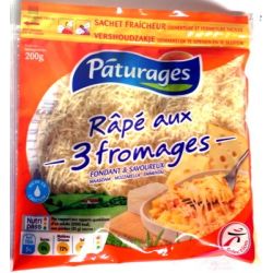 Paturages Rape 3 Fromages 200G