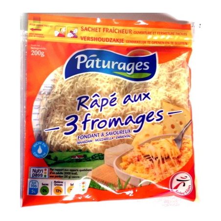 Paturages Rape 3 Fromages 200G