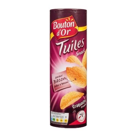 Bouton Or D'Or Tuiles Bacon 170G