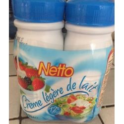Netto Creme Leg.Uht12% 2X25Cl