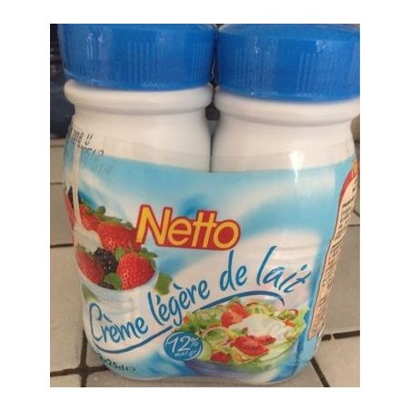 Netto Creme Leg.Uht12% 2X25Cl