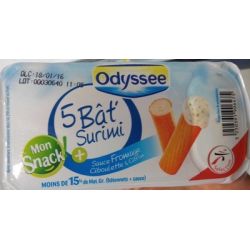 Odyssee 5 Bat Surimi Snack100G